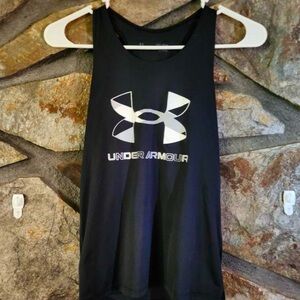 Black Under Armor Activewear tank top